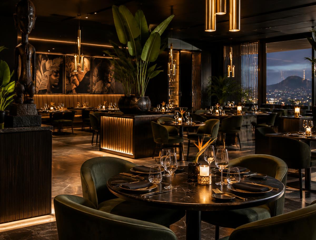 Ambiance évoquant restaurants